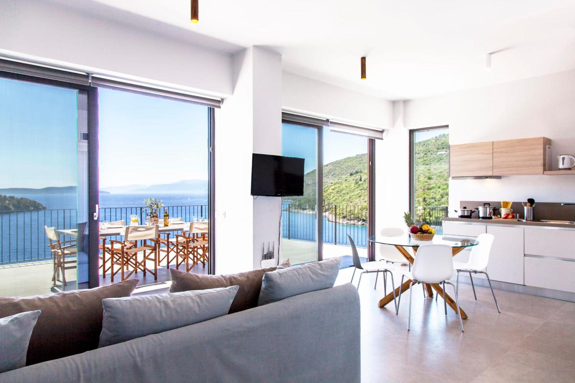 Villa Kalamos - Modern Villa In Sivota Bay With Direct Access To Sea Eksteriør billede