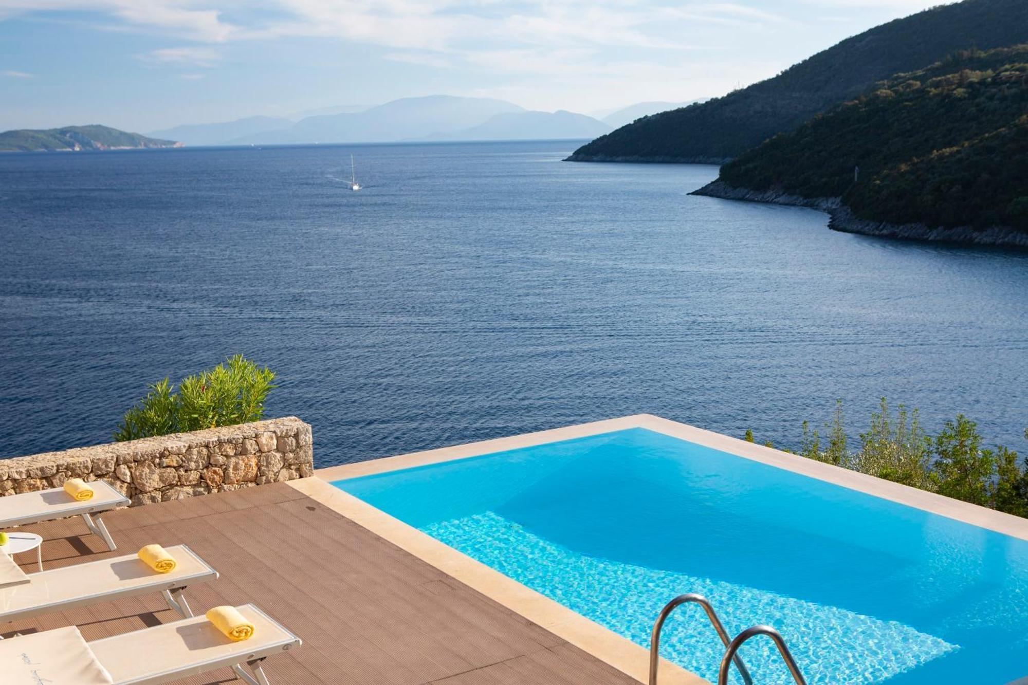 Villa Kalamos - Modern Villa In Sivota Bay With Direct Access To Sea Eksteriør billede